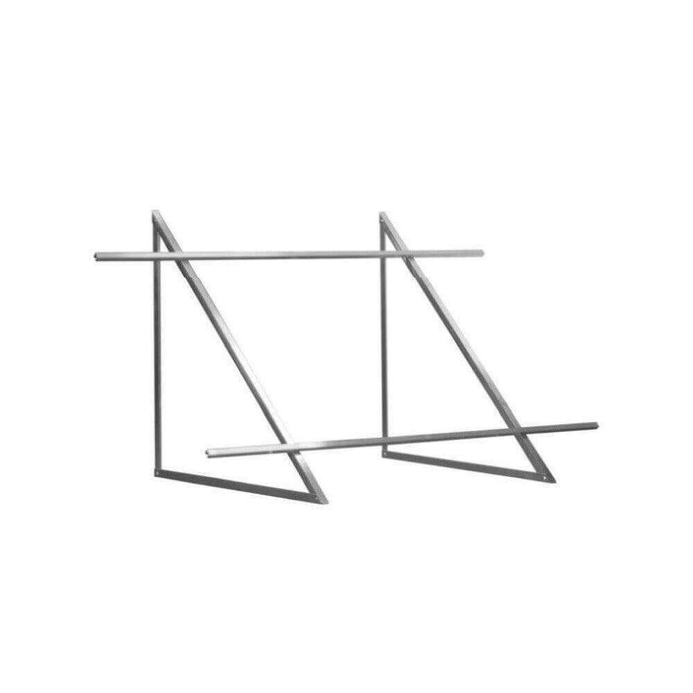 Solarpaket Flachkollektor AMX2.0 4.06 m² für Flachdach.