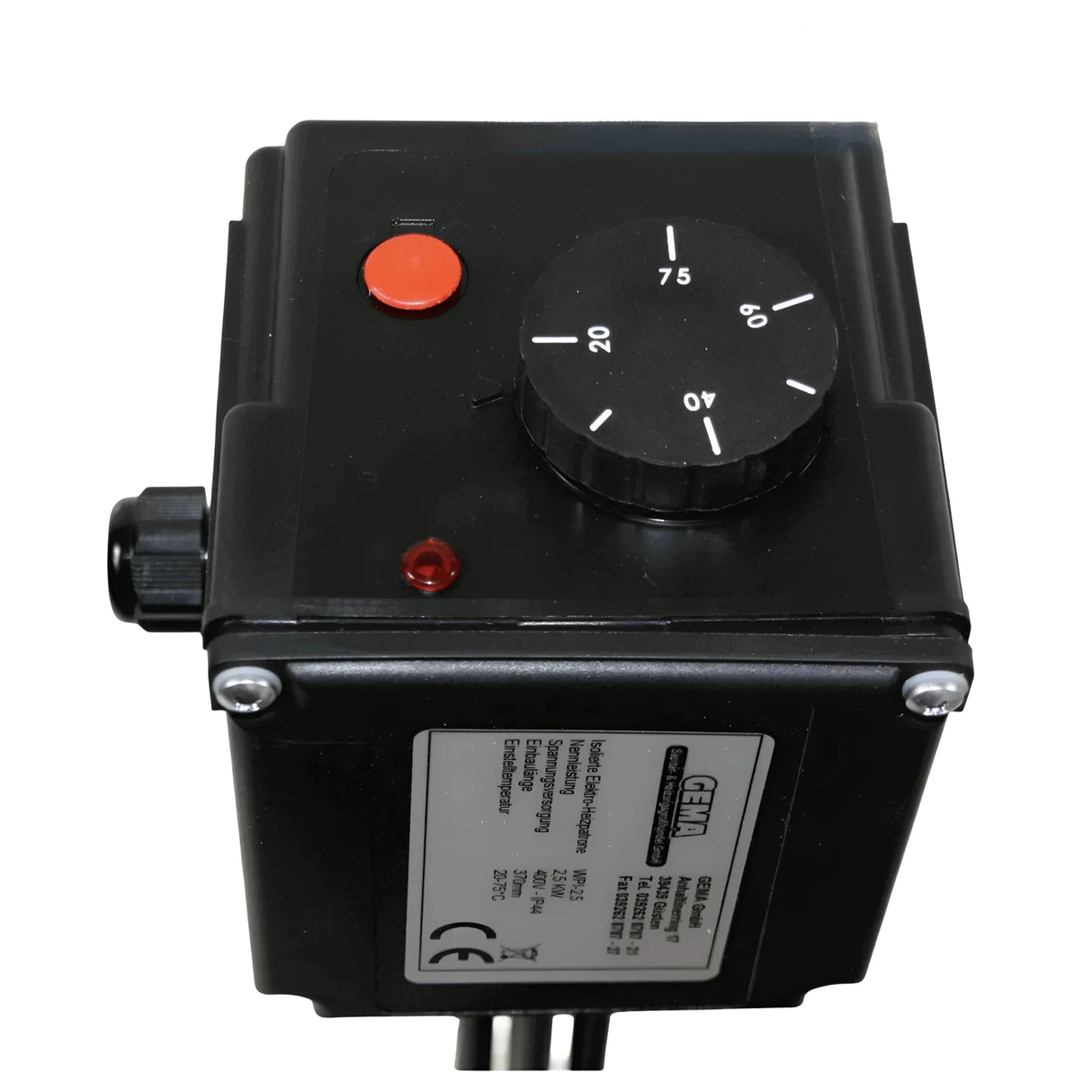 Heizstab Heizpatrone 7,5 kW AG 1 ½“ Notheizung - GEMA Shop