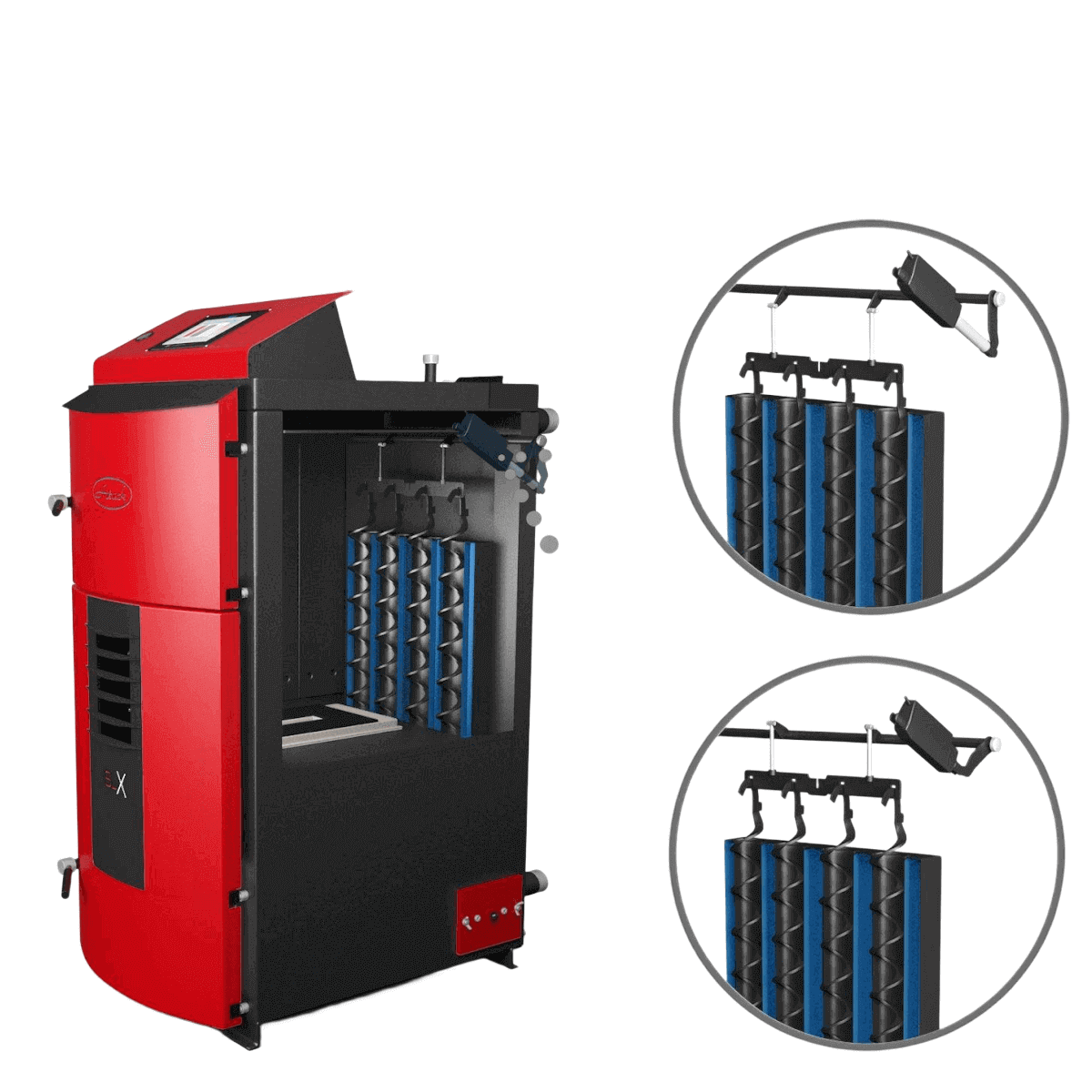 Holzvergaser Attack SLX Lambda Touch 35 kW – Effizient, smart & umweltfreundlich - GEMA Shop