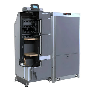 Kombikessel Defro Komfort Ekopell 25 kW – Flexibel heizen mit Holz - GEMA Shop