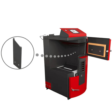 Komplettpaket Holzvergaser Attack SLX Lambda Touch 35 kW mit Pufferspeicher - GEMA Shop