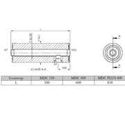 Notvärmare genomströmningsvärmare 1 1/2" MDC 400 värmemodul PV - GEMA Shop