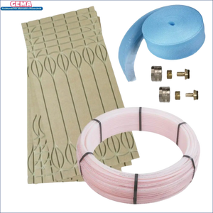 Drip Irrigation Kit für Öko Floor Flächenheizsystem Komplett Set 20,0m², ideal als Boiler-Zubehör