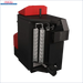 Schwarzes und rotes Heizsystem für Pelletheizung Attack Pellet 30 Automatic Plus