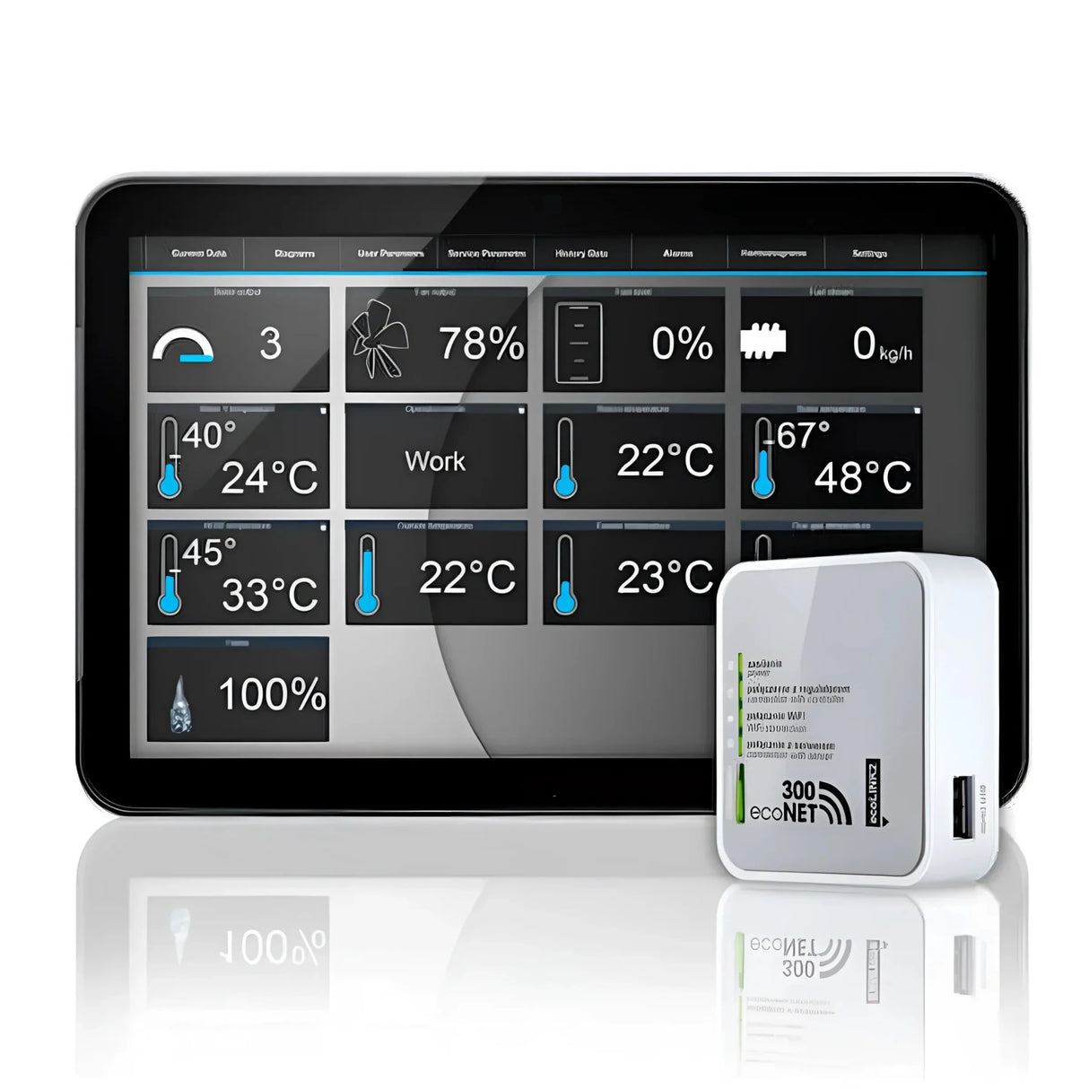 Plum ecoNET300 Onlinemodul Fernsteuerung für ecoMAX Heizungsregler - GEMA Shop