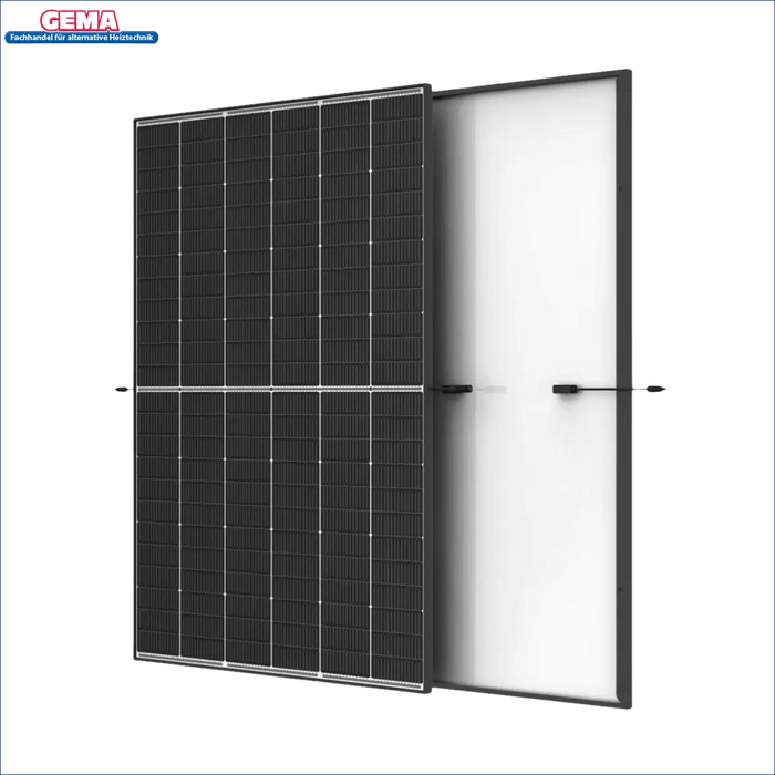 Schwarzes Solarpanel im PV Komplettpaket Huawei 15KW Schrägdachmontage