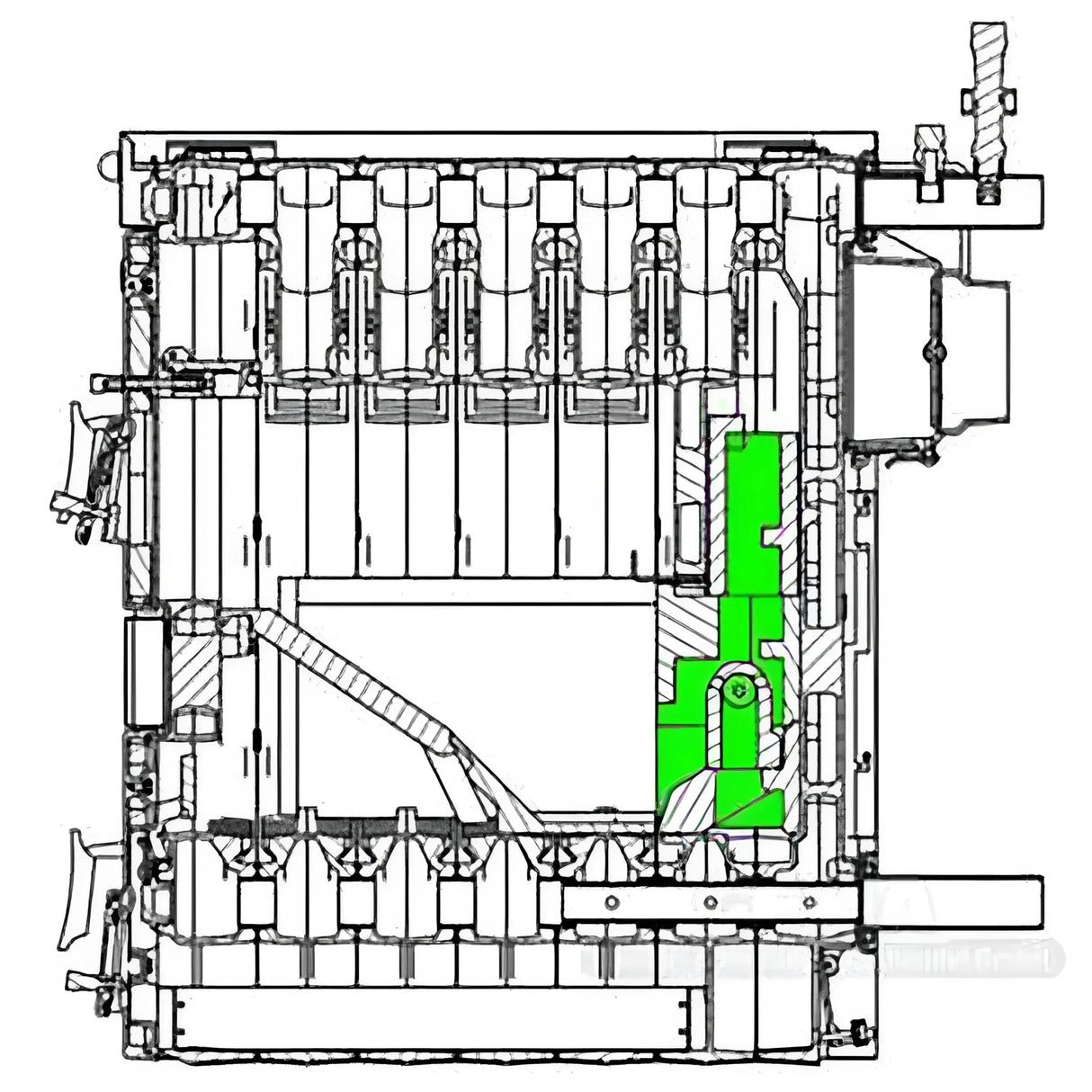 Viadrus U32 Schamottsteine komplett - GEMA Shop