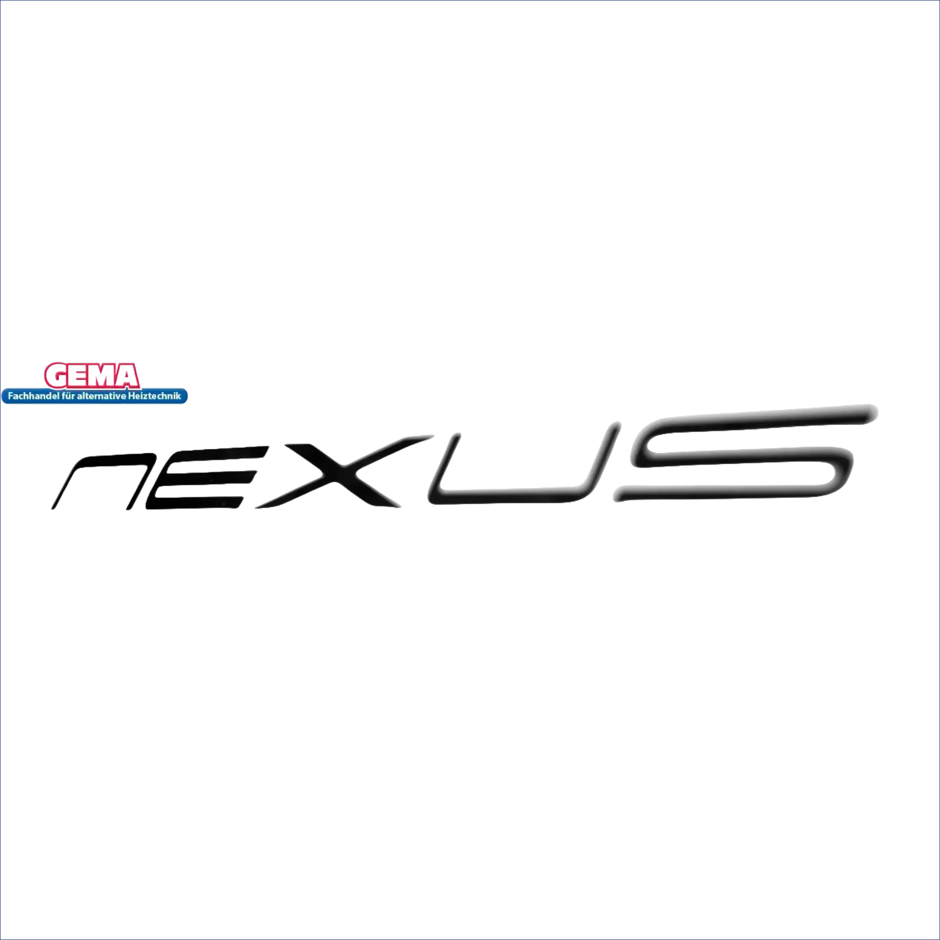 Verwaschenes Nexus Wärmepumpe Wordmark bei Monoblock Luft Wasser Nexus M 13 kW